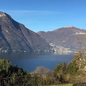 Lovely Stonehouse With Panorama Lake View Nesso